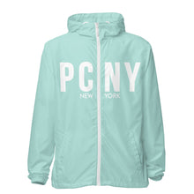 Load image into Gallery viewer, PCNY NEW YORK LIGHTWEIGHT ZIP UP WINDBREAKER
