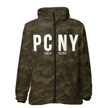 Load image into Gallery viewer, PCNY NEW YORK LIGHTWEIGHT ZIP UP WINDBREAKER