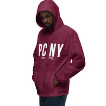 Load image into Gallery viewer, PCNY NEW YORK LIGHTWEIGHT ZIP UP WINDBREAKER