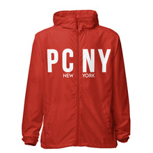 Load image into Gallery viewer, PCNY NEW YORK LIGHTWEIGHT ZIP UP WINDBREAKER