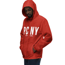Load image into Gallery viewer, PCNY NEW YORK LIGHTWEIGHT ZIP UP WINDBREAKER