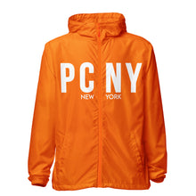 Load image into Gallery viewer, PCNY NEW YORK LIGHTWEIGHT ZIP UP WINDBREAKER