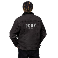 Load image into Gallery viewer, PCNY P LOGO DENIM SHERPA JACKET