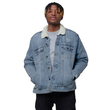 Load image into Gallery viewer, PCNY P LOGO DENIM SHERPA JACKET