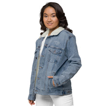 Load image into Gallery viewer, PCNY P LOGO DENIM SHERPA JACKET