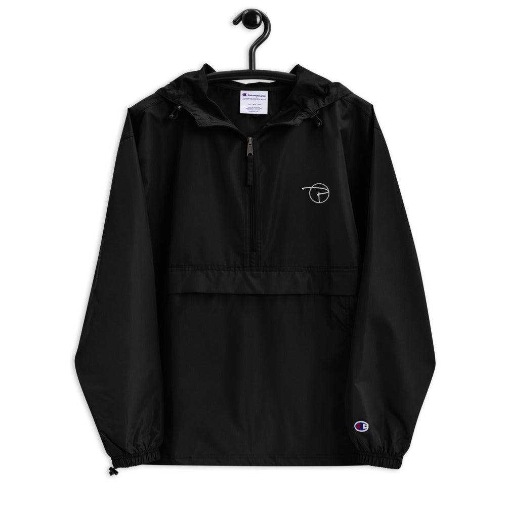 Authentic PCNY P Logo Embroidered Champion Packable Jacket